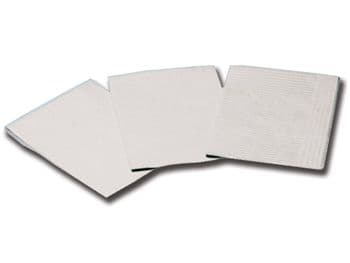 Pure Cellulose Napkins Sky Blue - 33 x 33 cm - 24 Packs of 50 (1200)