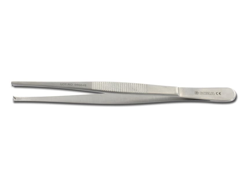 S/S Surgery Toothed Forceps 12cm