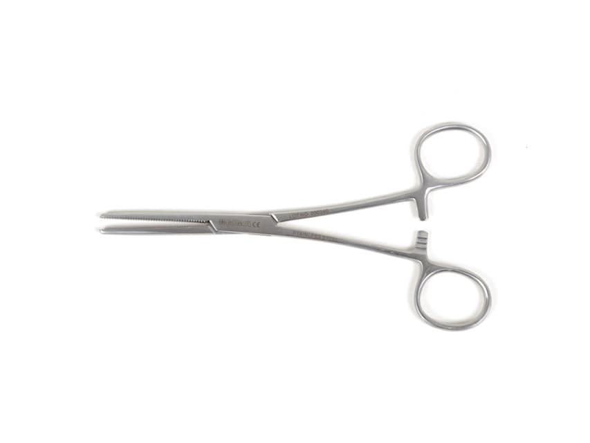 S/S Reusable Haemostatic Klemmer Forceps Straight - 16cm