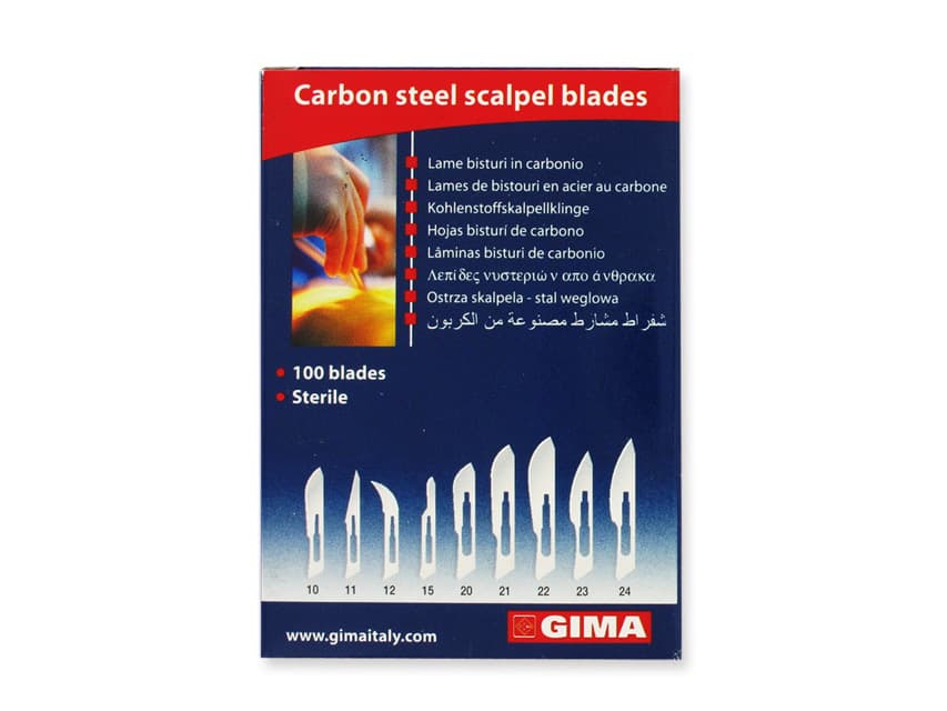 Carbon Steel Scalpel Blade (100)