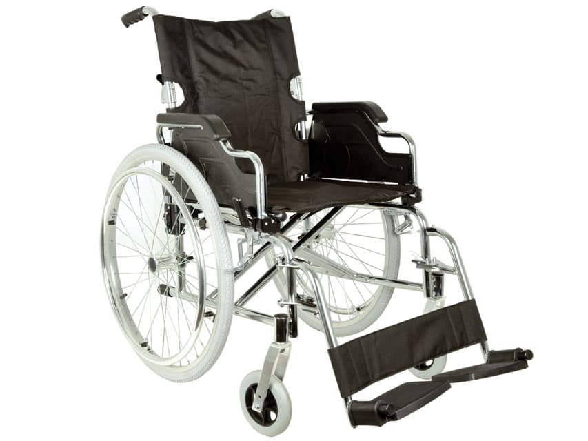 Royal Chromed Wheelchair