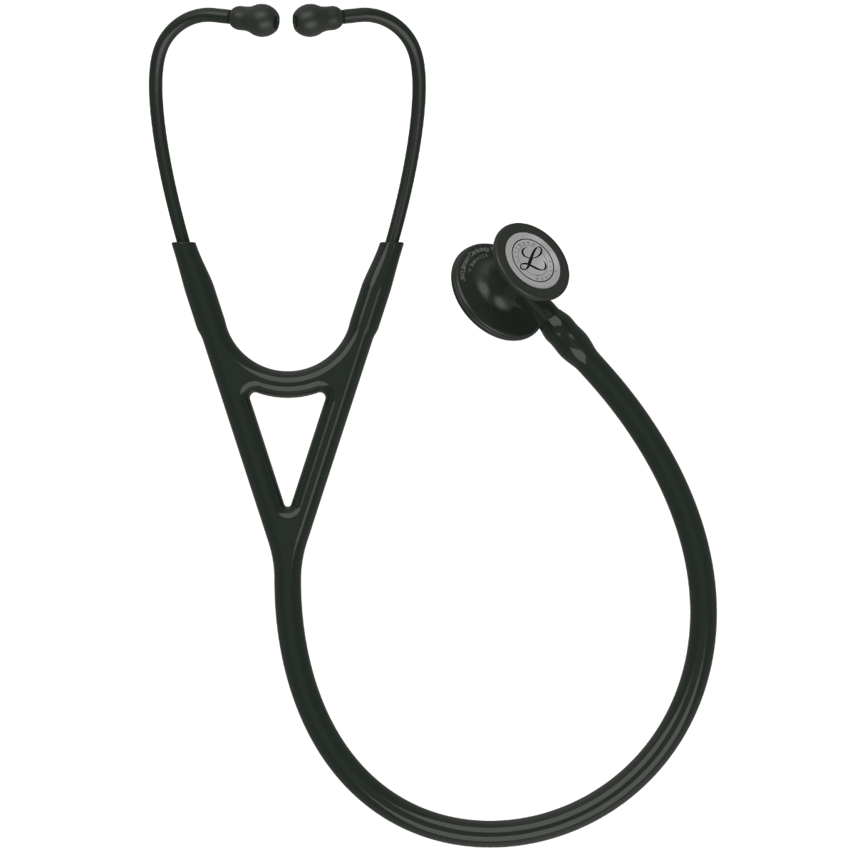  Littmann Cardiology IV Stethoscope - Black Finish Chest Piece - Black Tube