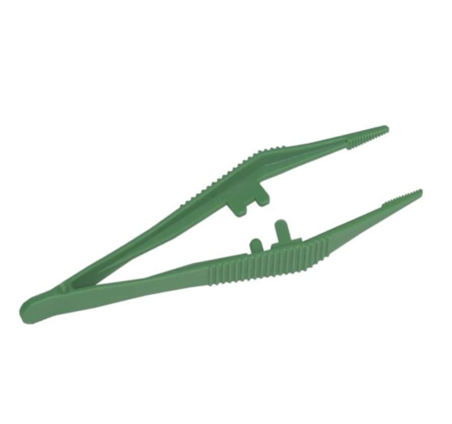 NON STERILE Green Plastic Dissection Forceps (1)