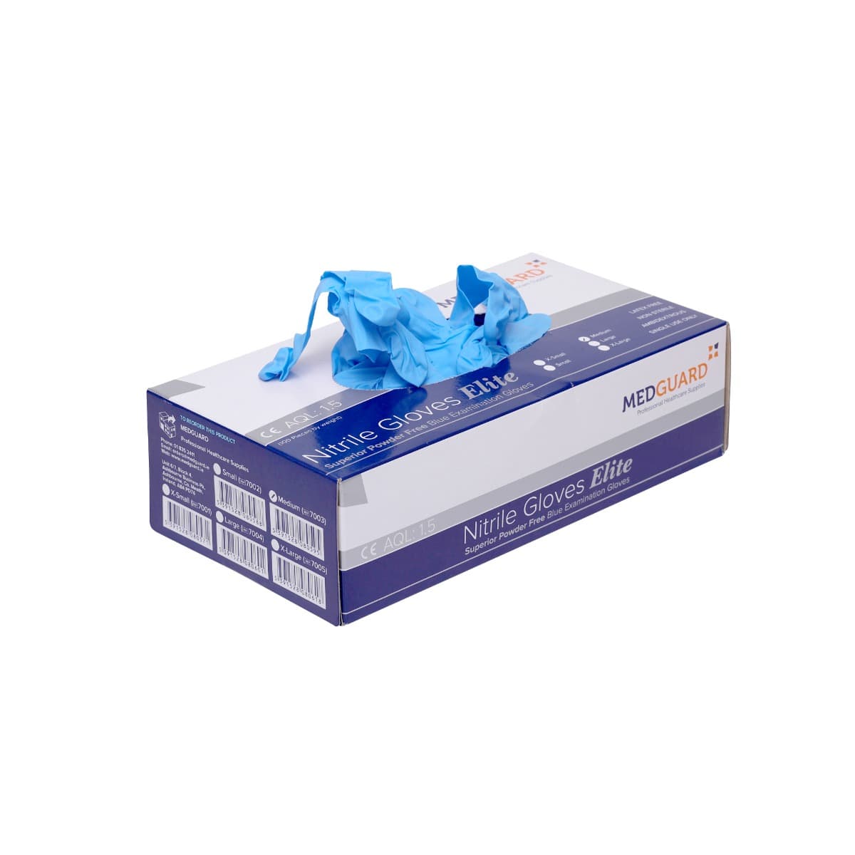 Nitrile ELITE Powder Free Blue Gloves Nitrile ELITE Powder Free Blue Gloves