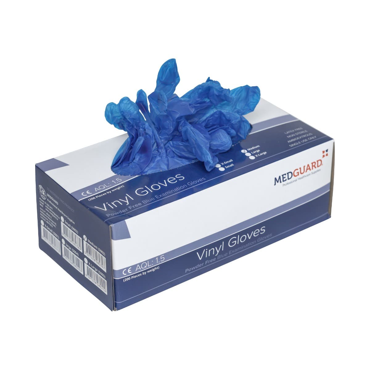 CASE Vinyl Powder Free Gloves CASE Vinyl Powder Free Gloves