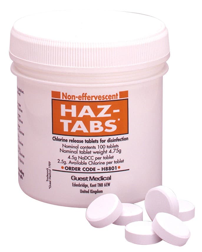 4.5g NaDCC Haz Tab Tablets (100) 4.5g NaDCC Haz Tab Tablets (100)