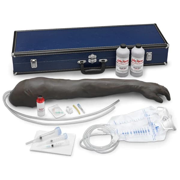 Injection, Venepuncture, Cannulation & Infusion Arm - Black