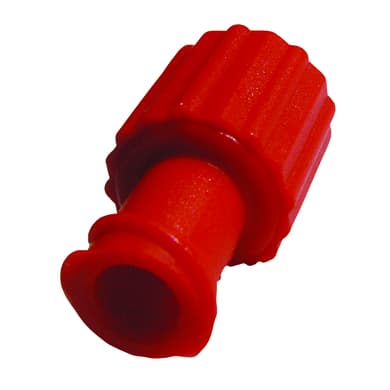 Sterile Obturator Male/Female Luer Lock Caps - Red Sterile Obturator Male/Female Luer Lock Caps - Red