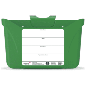 Patient Records Holder With Bed End Holder - GDPR Compliant (green) Patient Records Holder With Bed End Holder - GDPR Compliant (green)