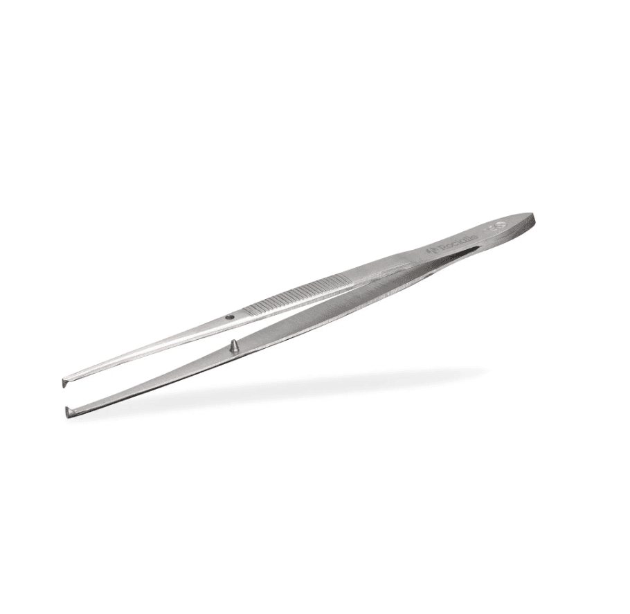 Sterile Iris Forceps Toothed - 10 cm Sterile Iris Forceps Toothed - 10 cm