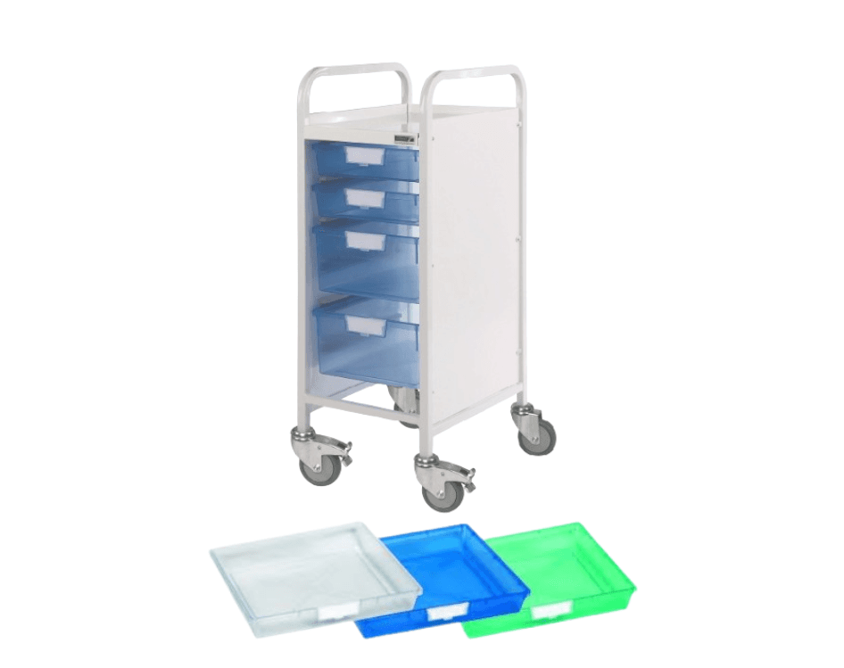 Sunflower Medical compact medical/storage trolley Sunflower Medical compact medical/storage trolley